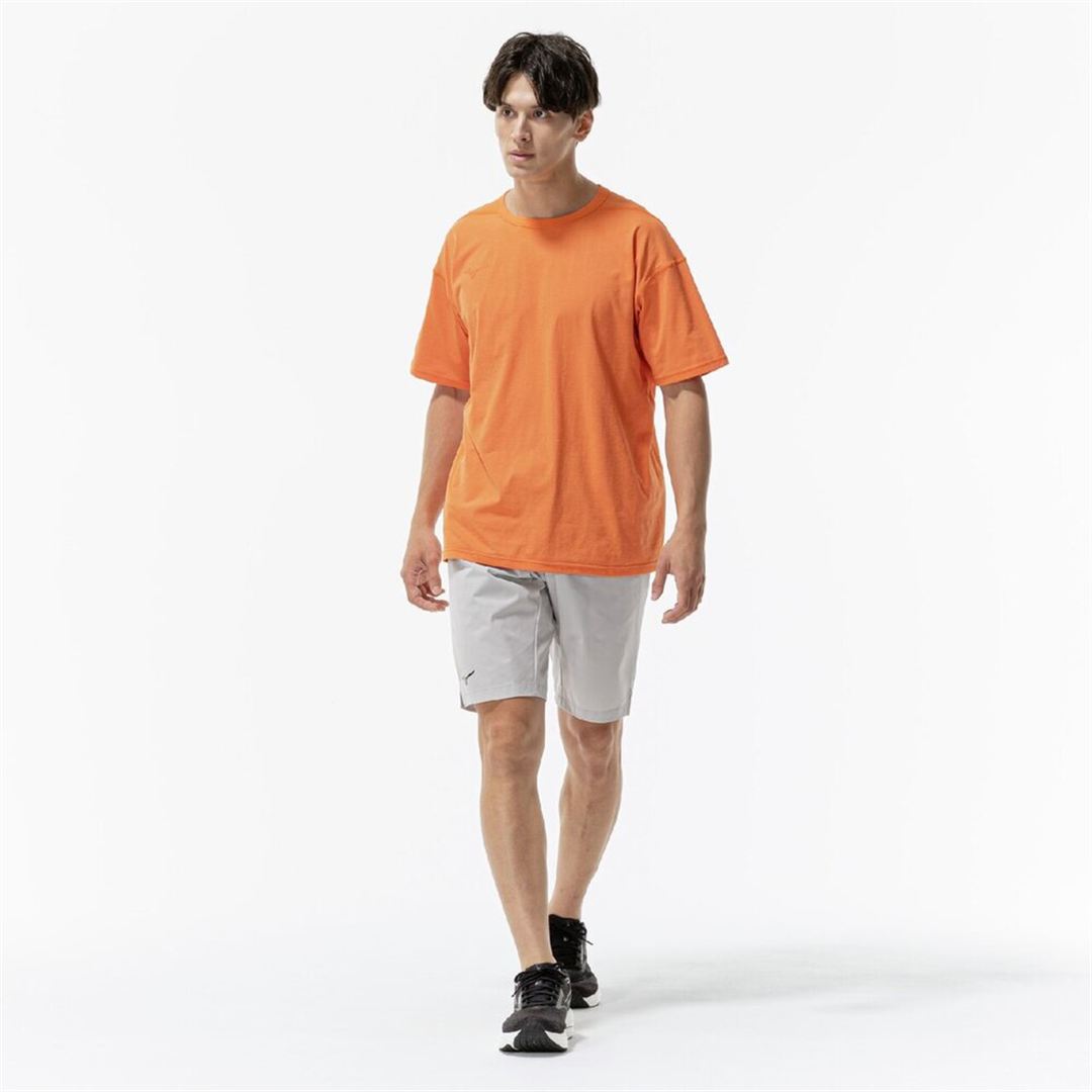 ストレッチソフトドライTシャツ サンセットオレンジ XL