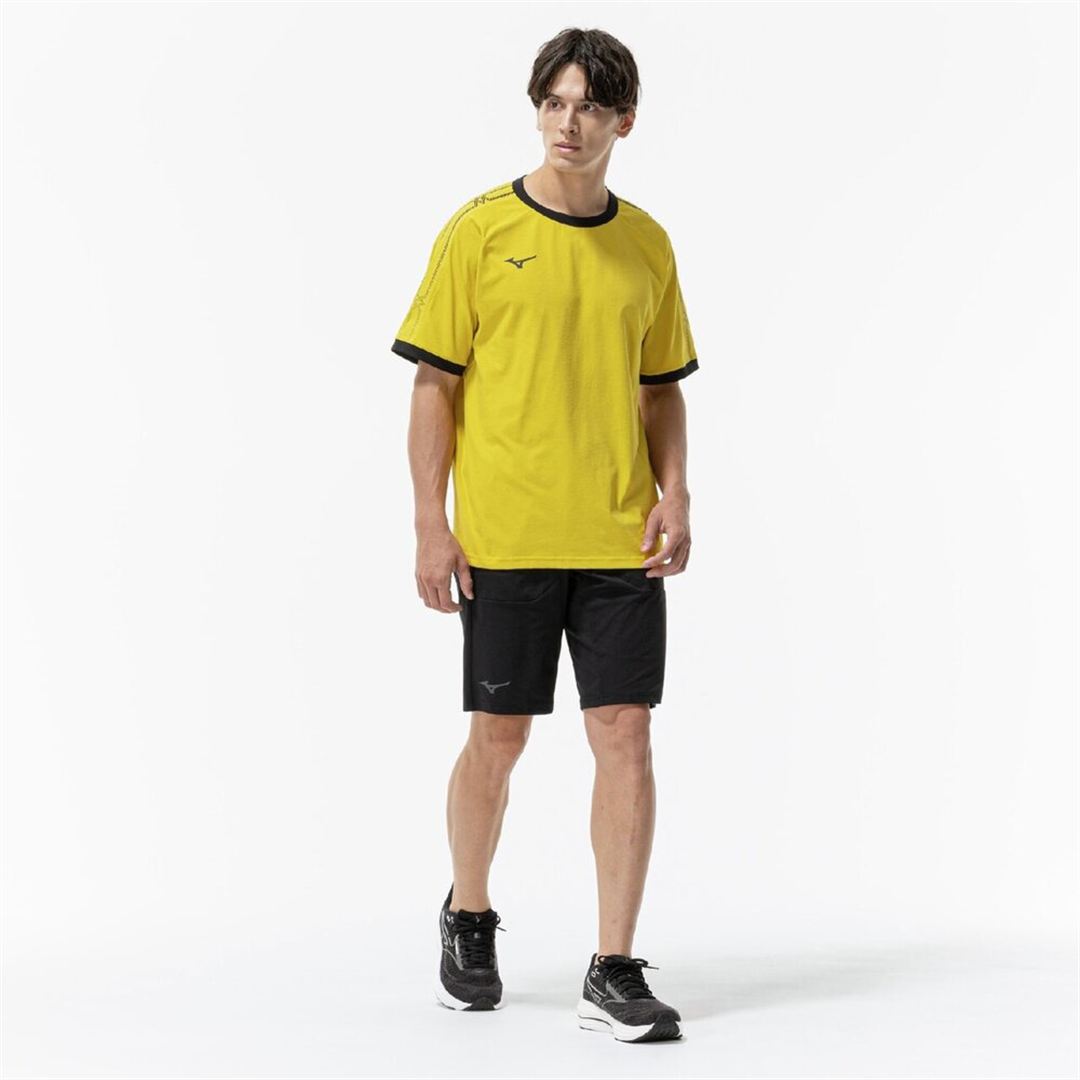 ストレッチソフトドライTシャツ マンゴーイエロー XL