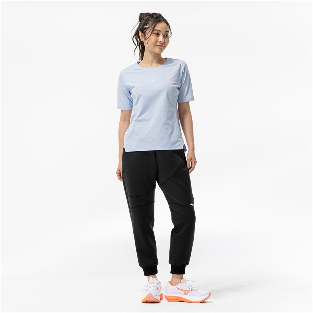 ストレッチソフトドライTシャツ ペールブルー XL