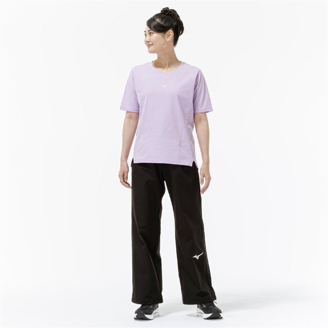 ストレッチソフトドライTシャツ ペールパープル XL