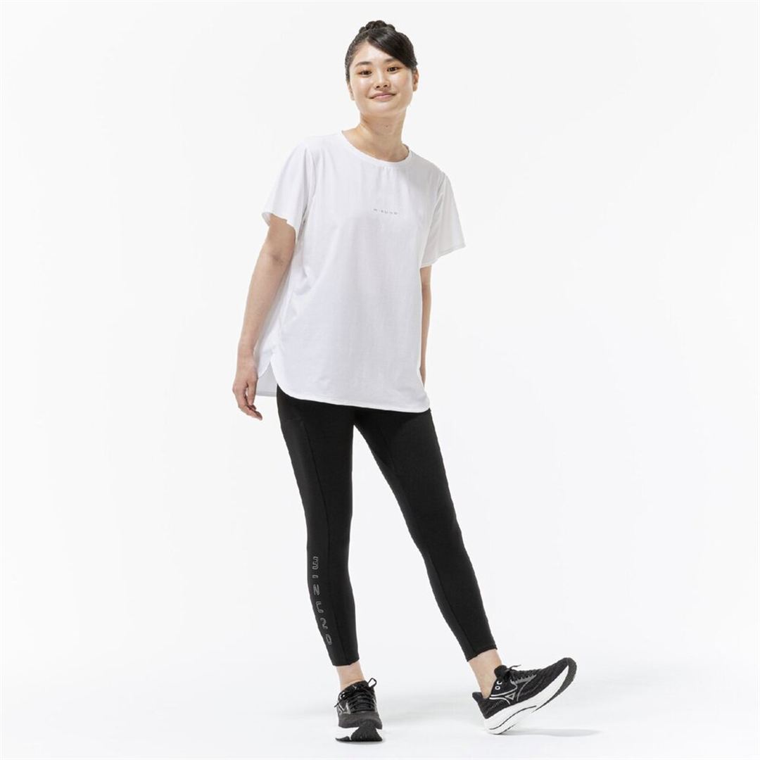 ストレッチソフトドライTシャツ(ワイドシルエット) ホワイト S