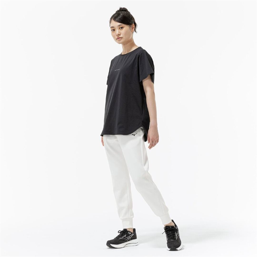 ストレッチソフトドライTシャツ(ワイドシルエット) ブラック S