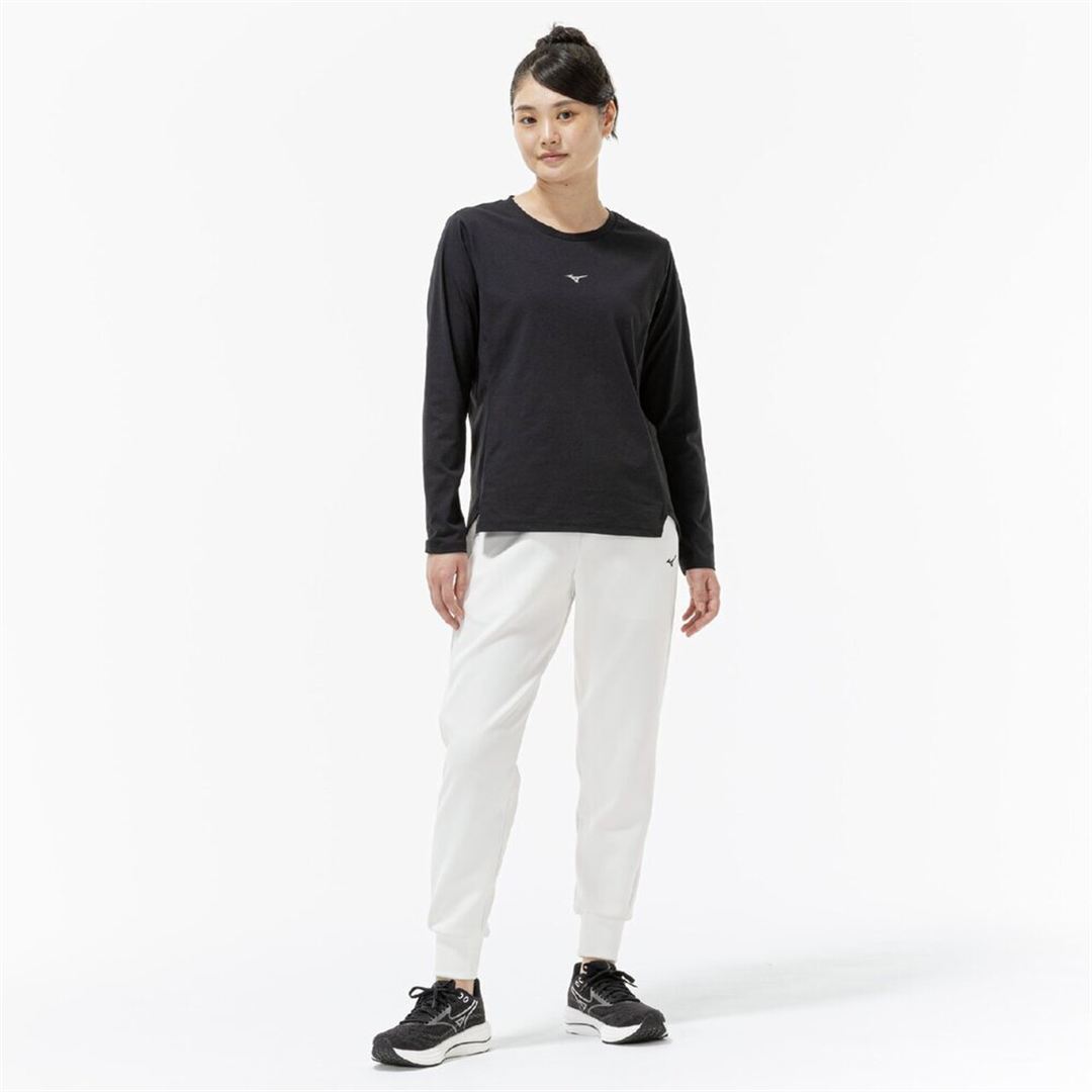 ストレッチソフトドライTシャツ(長袖) ブラック XL