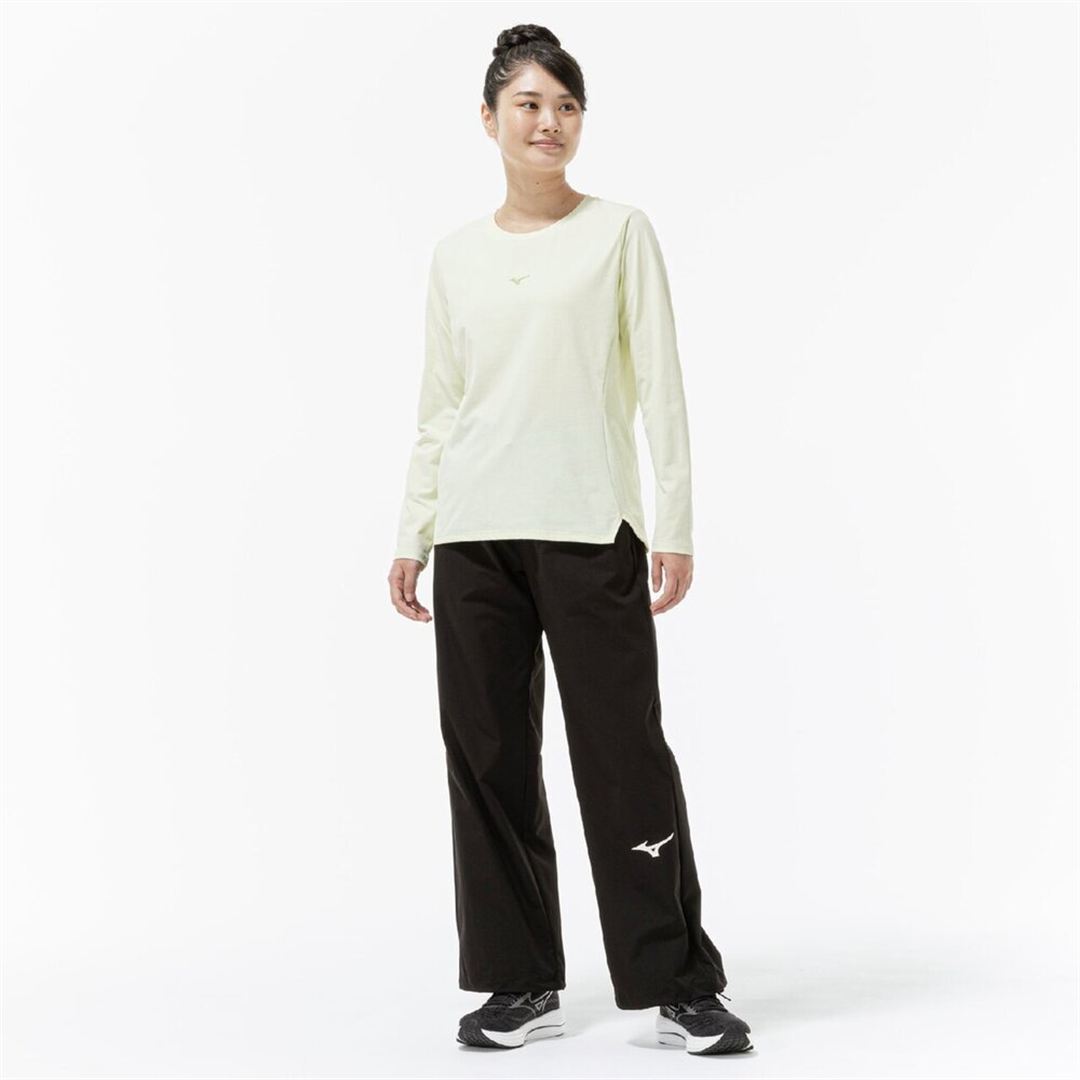 ストレッチソフトドライTシャツ(長袖) ソフトサンドイエロー S