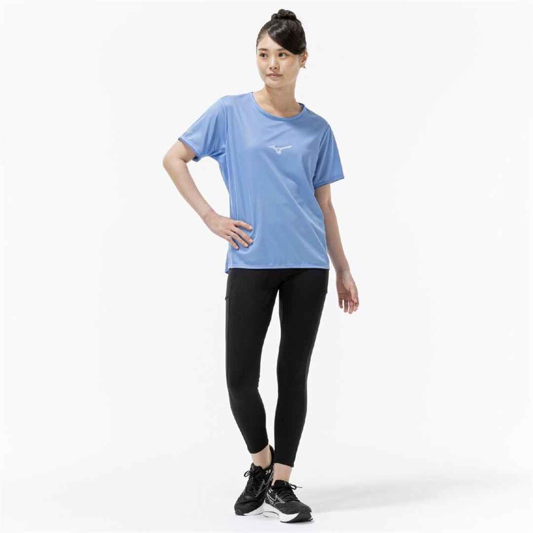 クイックドライTシャツ(ワイドシルエット) ヴィスタブルー XL