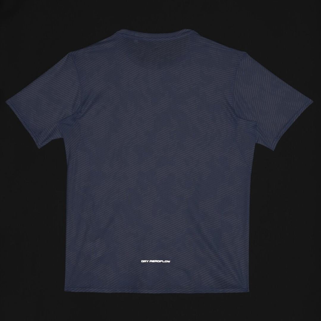 【ミズノ直営限定／汗処理／通気】ドライエアロフローTシャツ ペールブルー S