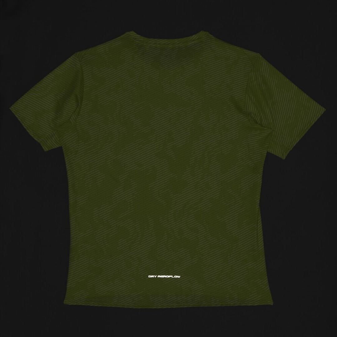 【ミズノ直営限定／汗処理／通気】ドライエアロフローTシャツ イブニングプリムローズ L