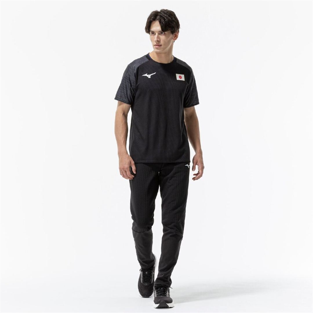 【汗処理／通気】オーセンティック ドライエアロフローTシャツ ブラック S