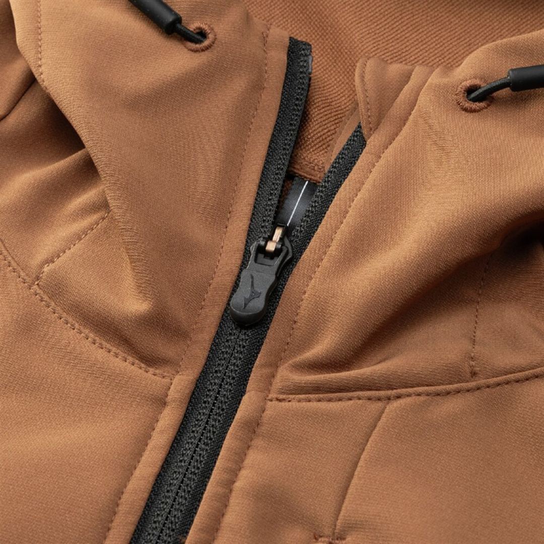 アノラックストレッチジャケット ブラウン XL