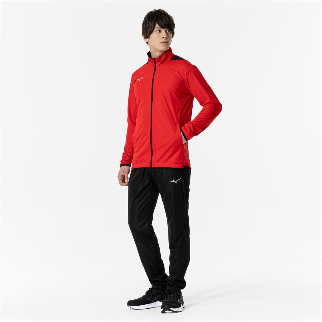 ライトニットジャケット チャイニーズレッド XS