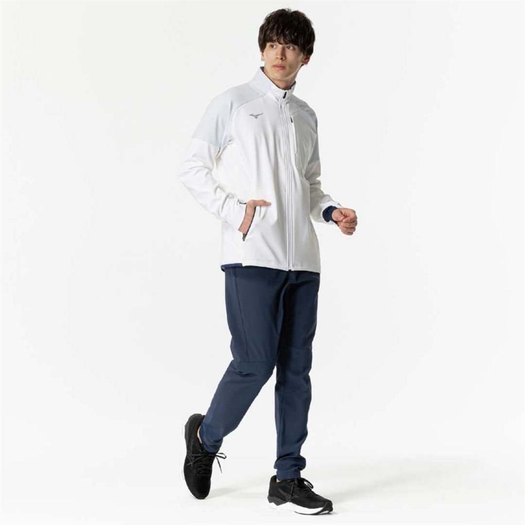 【ストレッチ／防風】テックシールドジャケット ホワイト S