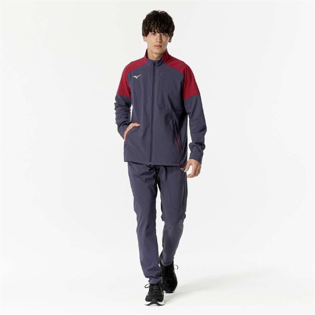 【ストレッチ／防風】テックシールドジャケット グレーストーン S