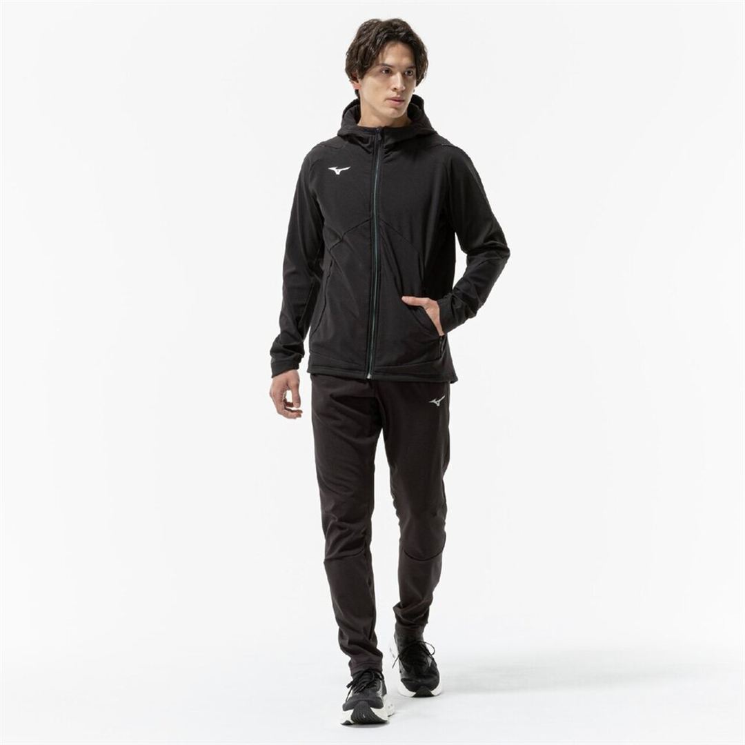 【ストレッチ／防風】テックシールドジャケット ブラック 3XL