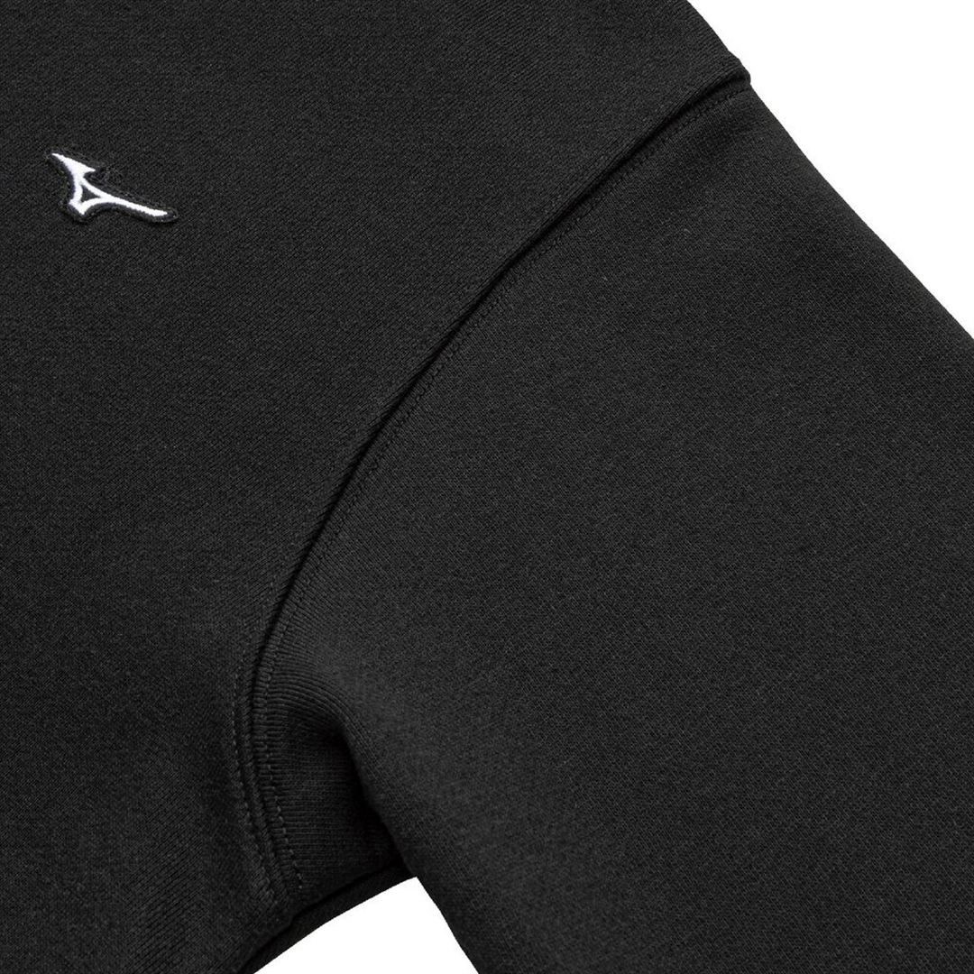 THE MZ SWEAT ワンポイントロゴスウェットフーディ ブラック XL