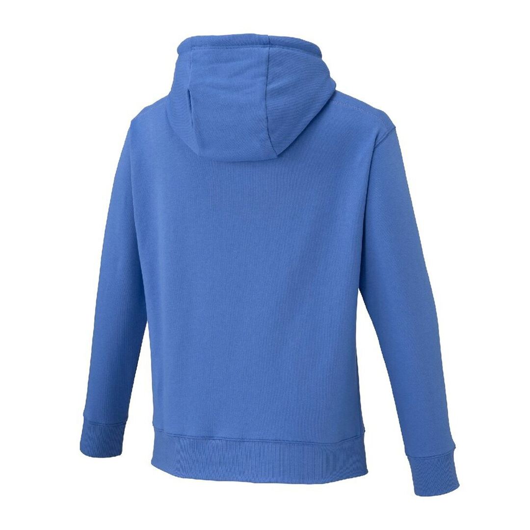 THE MZ SWEAT ワンポイントロゴスウェットフーディ マリンブルー XL