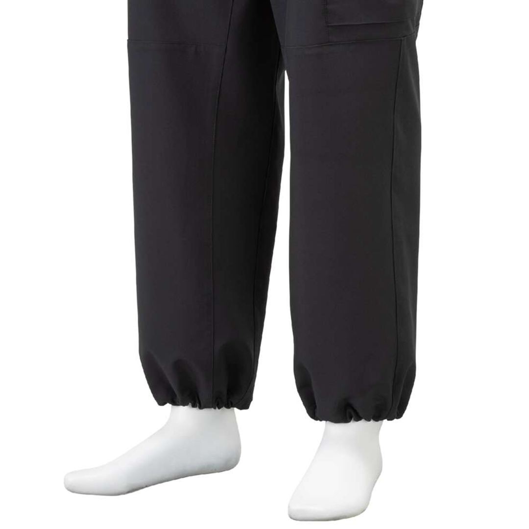 ルーズフィットロングパンツ ブラック S