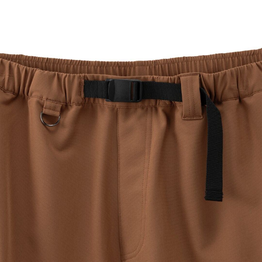 ルーズフィットショートパンツ ブラウン S