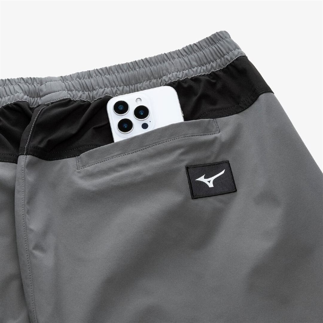【ミズノ直営限定】ルーズフィットトラックパンツ チャコールグレー XS