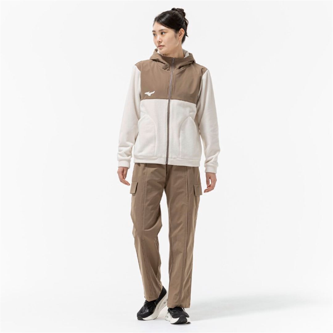 プルーフストレッチワイドパンツ キャメル XL