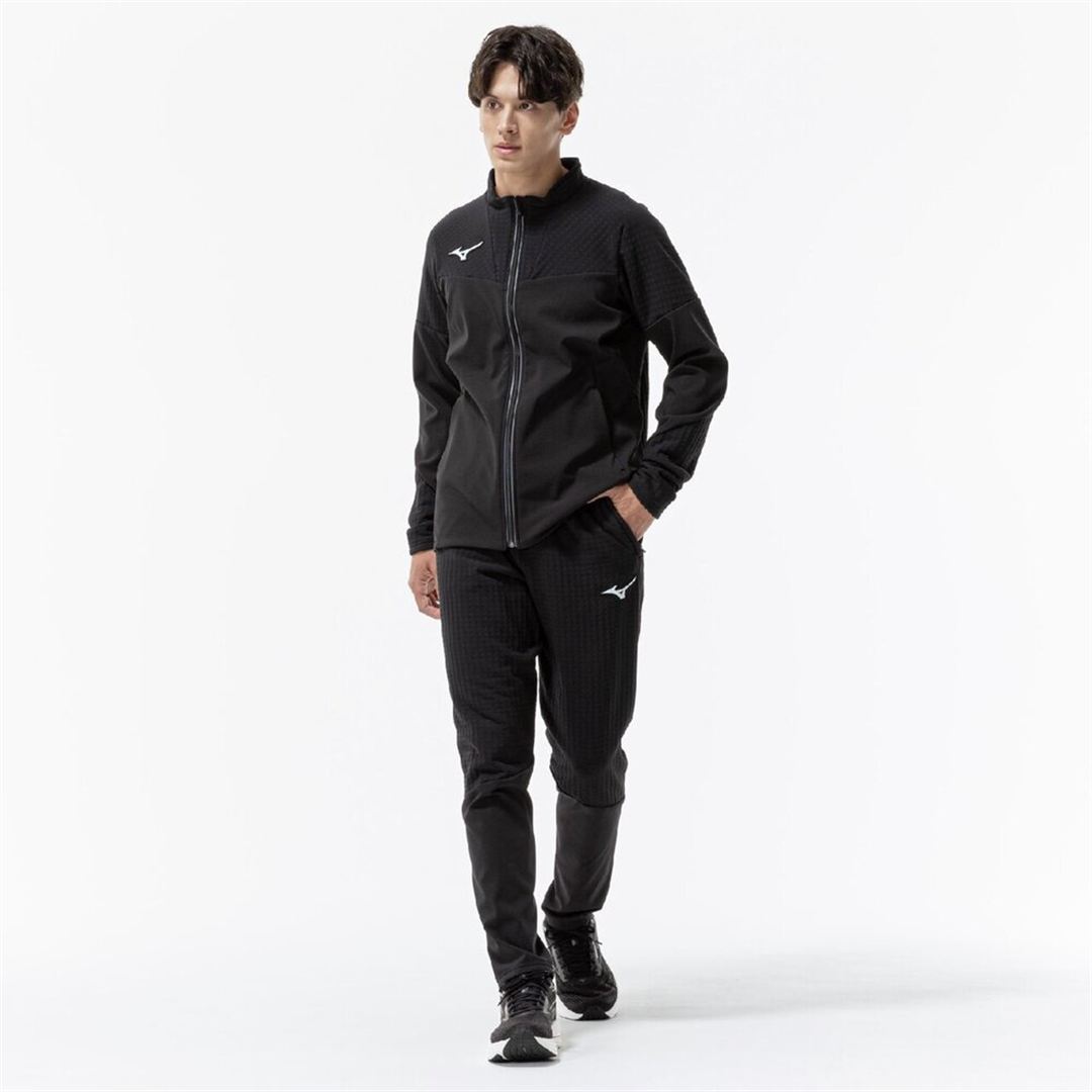 【ストレッチ／防風】テックシールドハイブリッドパンツ ブラック XL