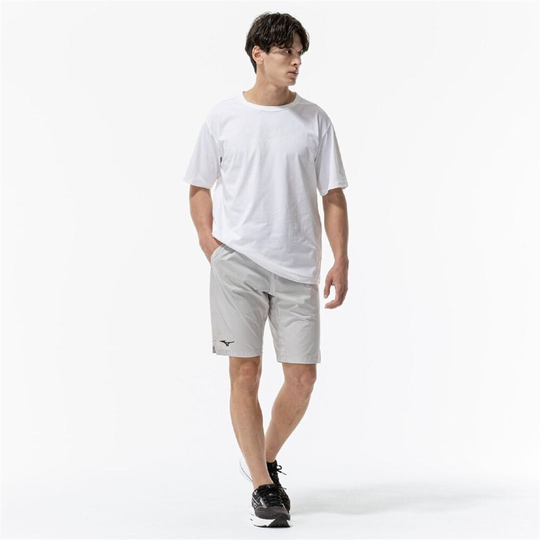 ストレッチウーブンハーフパンツ ドーングレー S