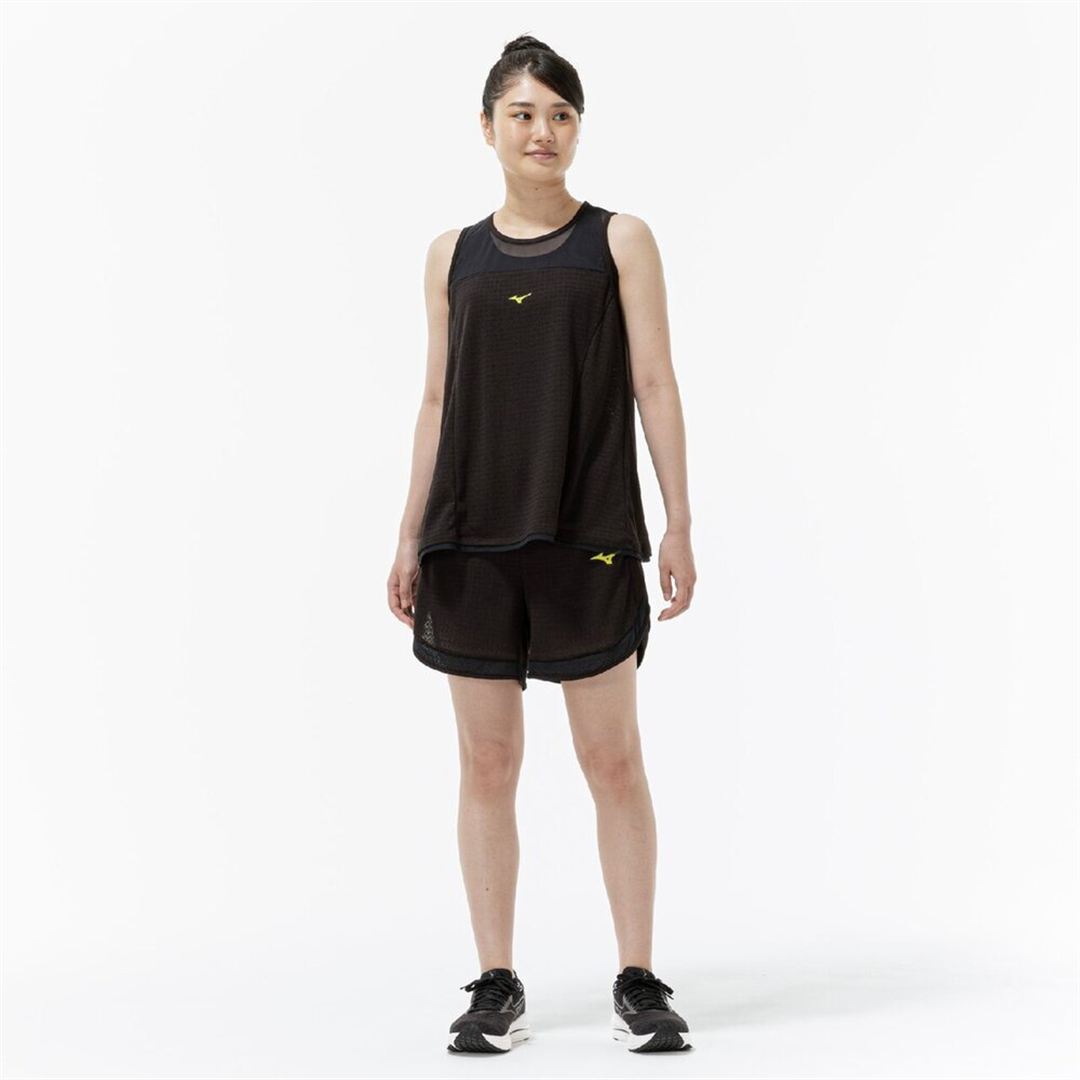 【汗処理／通気】ドライエアロフロージャカードショートパンツ ブラック XL