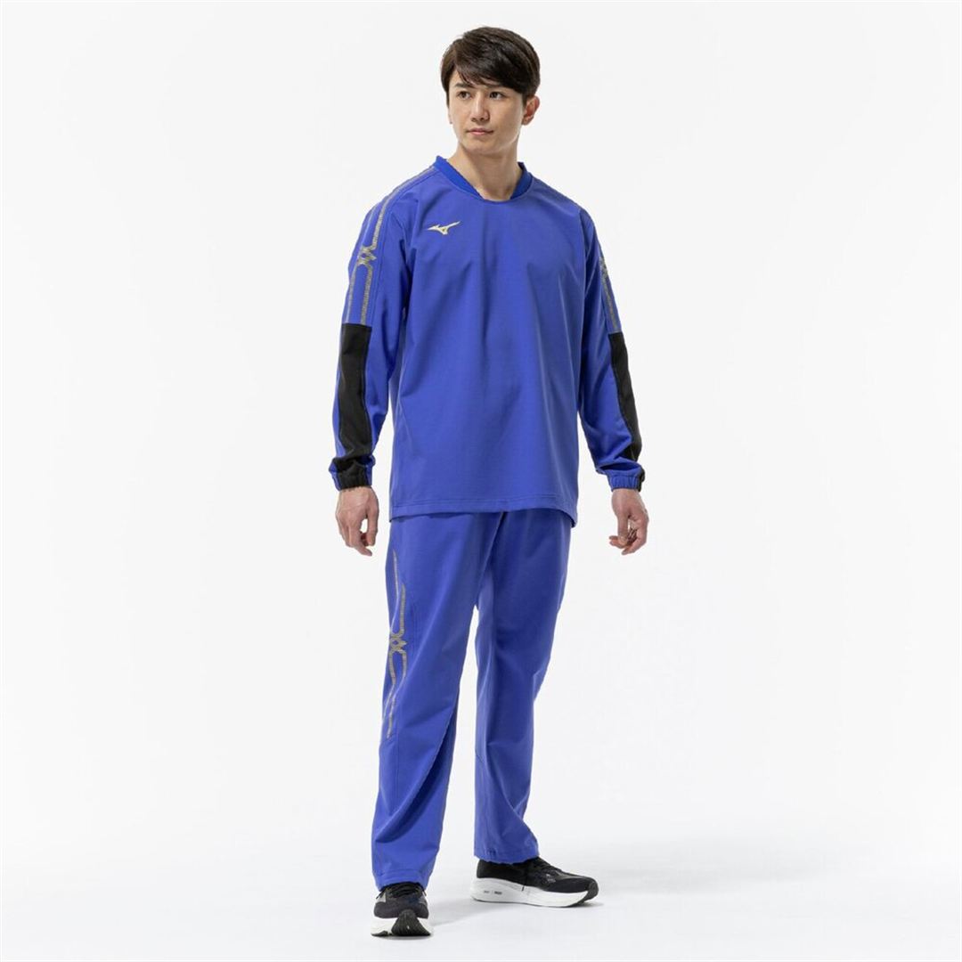 MCライン タフブレーカーシャツ サーフブルー XL