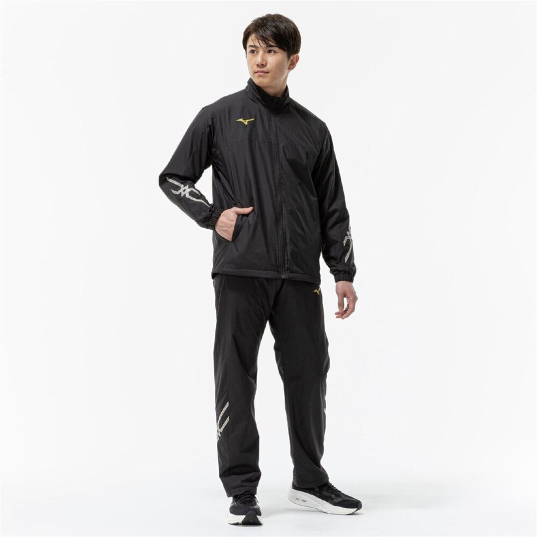 【吸湿発熱】MCライン ブレスサーモウォーマージャケット ブラック×ブラック 2XL
