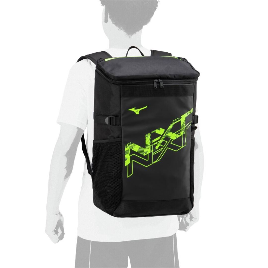 N-XTバックパック(30L) ブラック×ライム