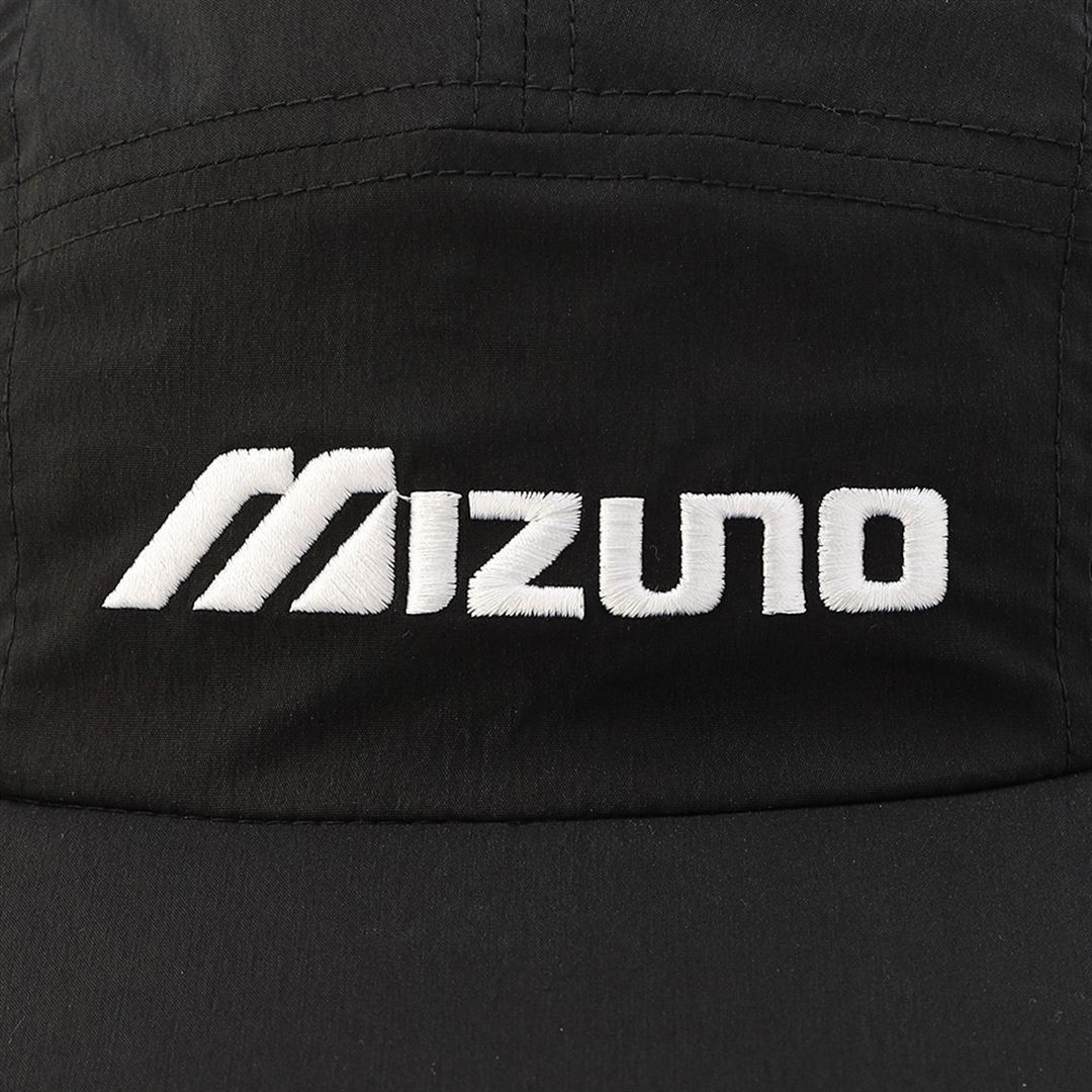 NEW VINTAGE GOLF MIZUNO ロゴ ロングビルキャップ ブラック 56-60