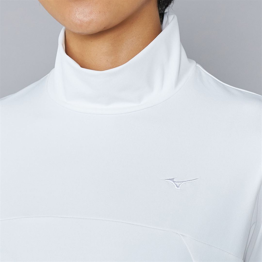 UVハイネックシャツ ホワイト XL