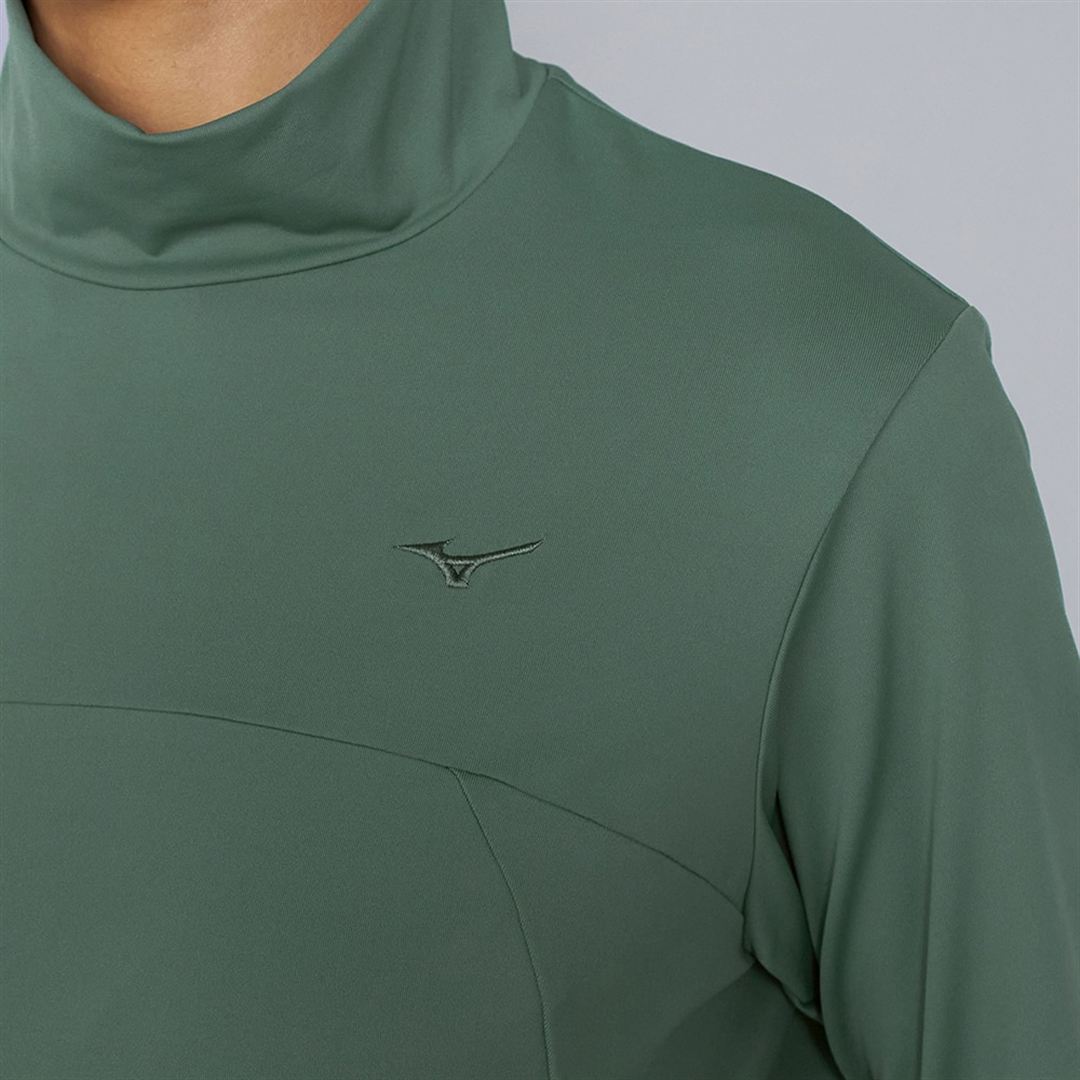 UVハイネックシャツ フォレストグリーン XL