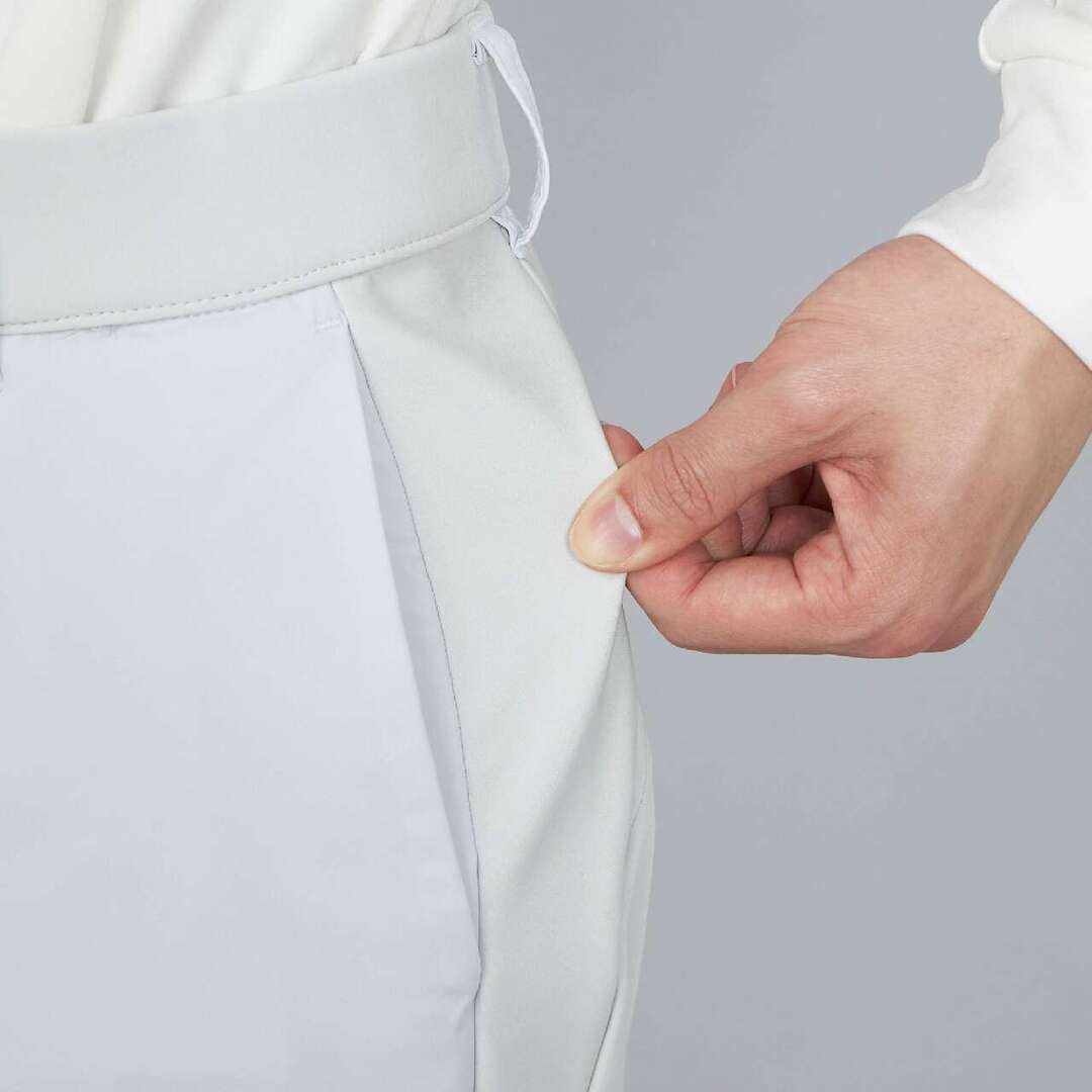【ストレッチ／防風／吸湿発熱】ブレスサーモ中綿ストレッチヒーローテックシールドパンツ シルバーグレー XL