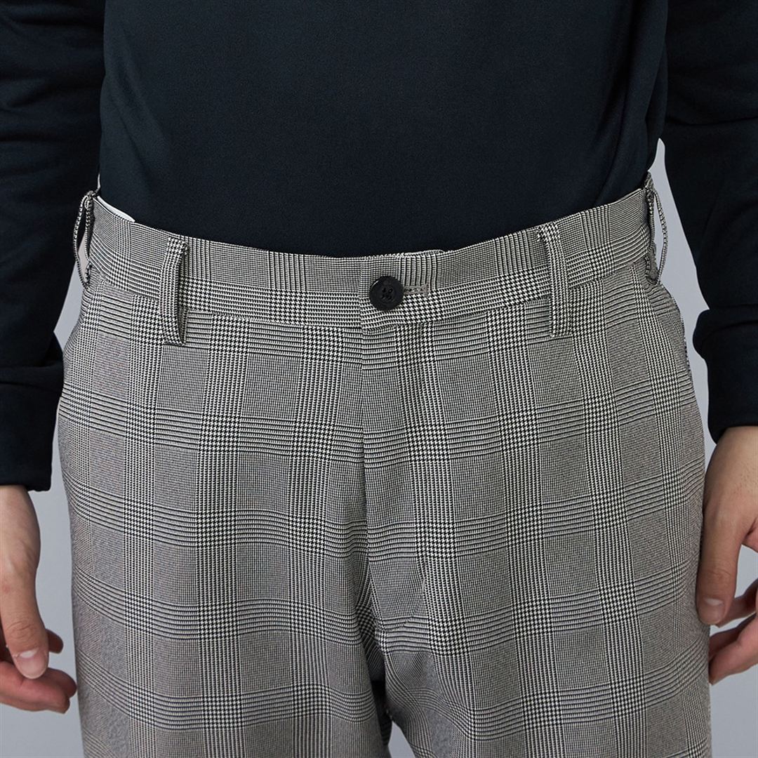 5FLEXストレッチテーパードパンツ ホワイト XL