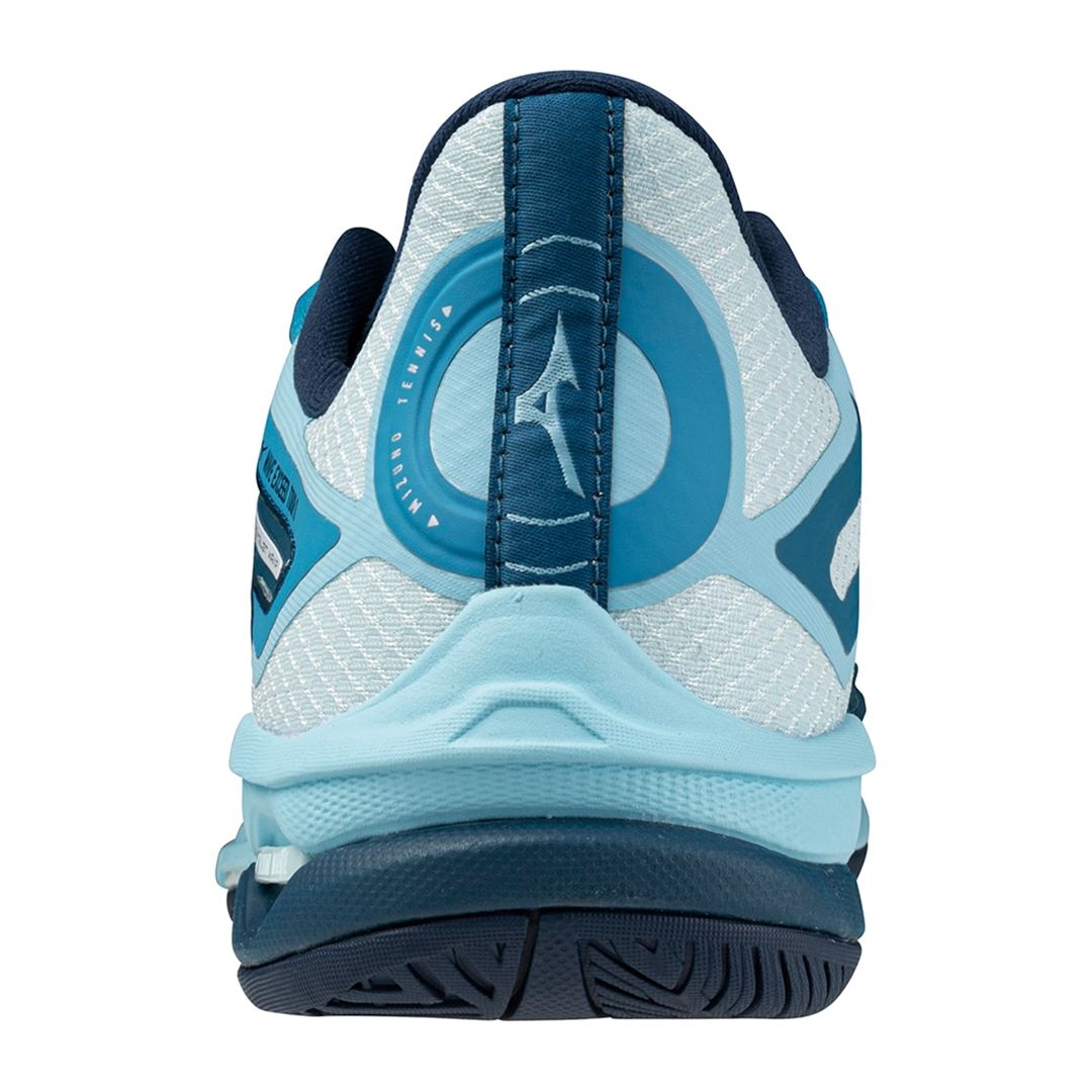【オールコート用】ウエーブエクシードツアー6 AC ブルーグリーン×ホワイト×ターコイズ 22.5