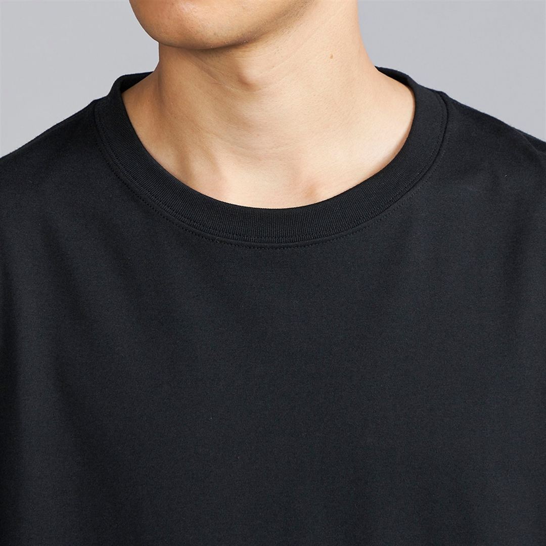 【ミズノ直営限定】モノグラムM ドロストシャツ ブラック S