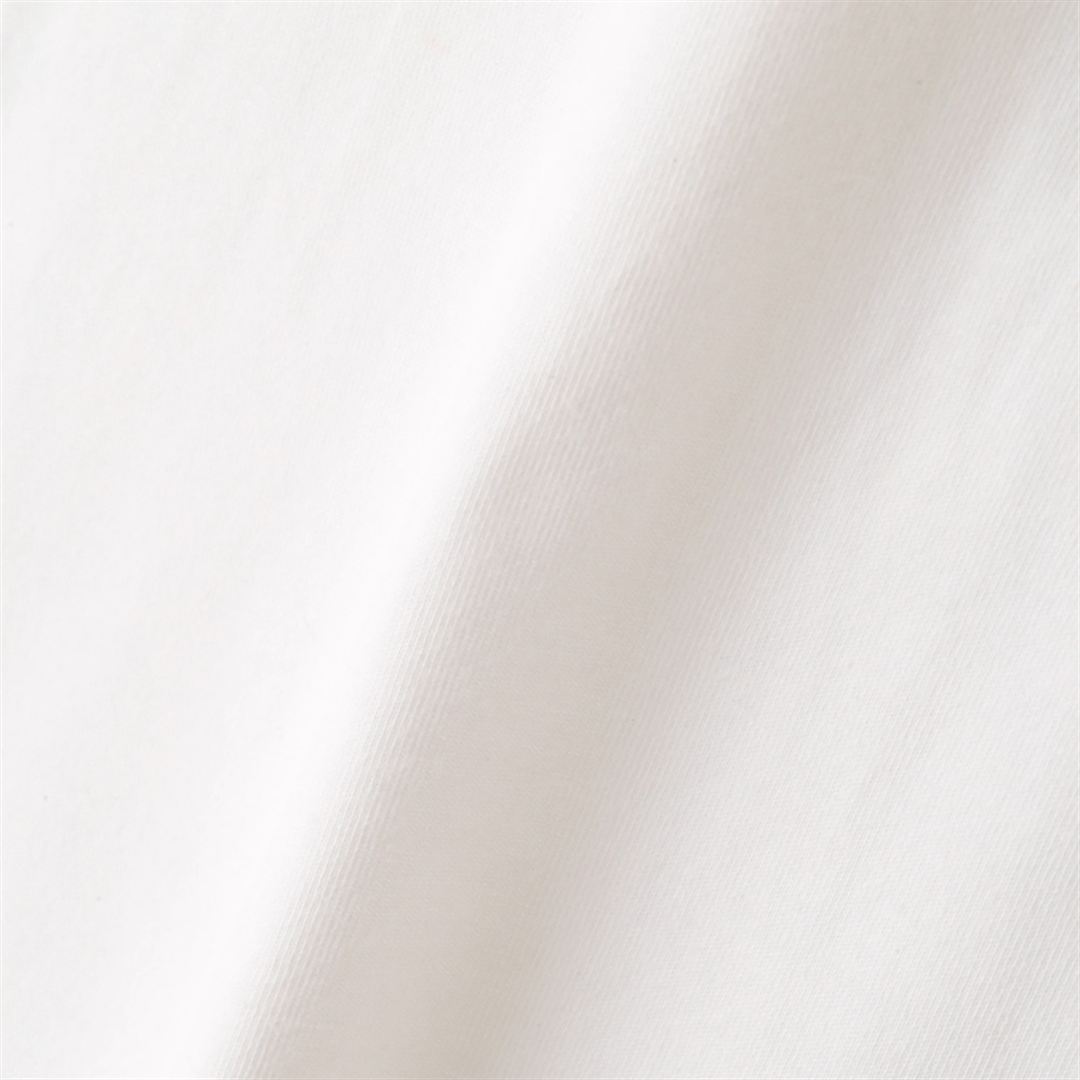 【MARGARET HOWELL】コットンポリエステルワイドTシャツ ホワイト M