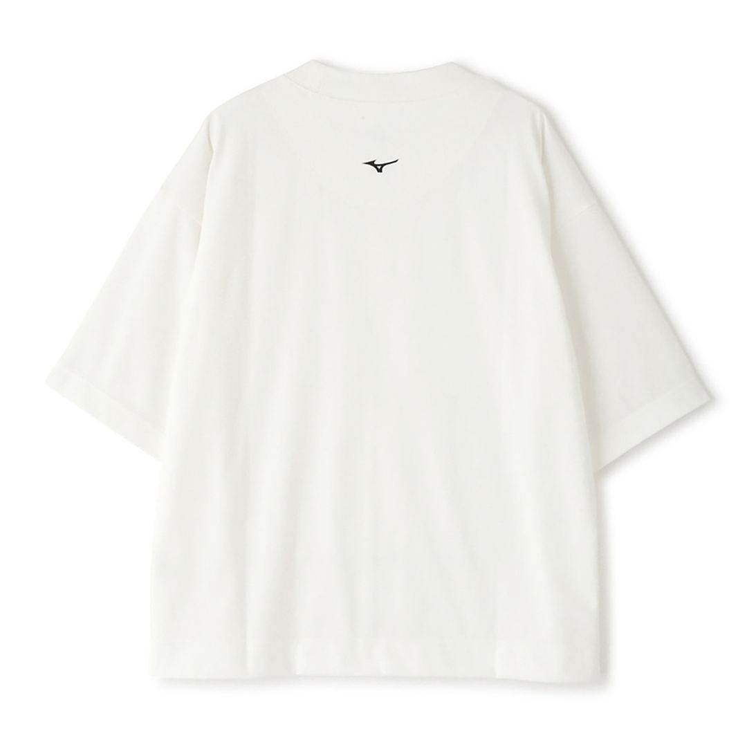 【MARGARET HOWELL】コットンポリエステルワイドTシャツ ホワイト 2