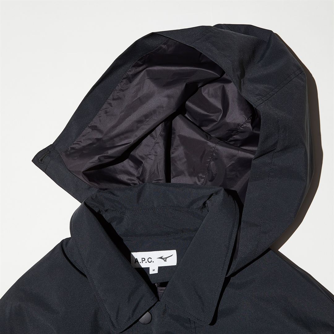 【吸湿発熱】Utile Mac／A.P.C.コラボコート ブラック XS
