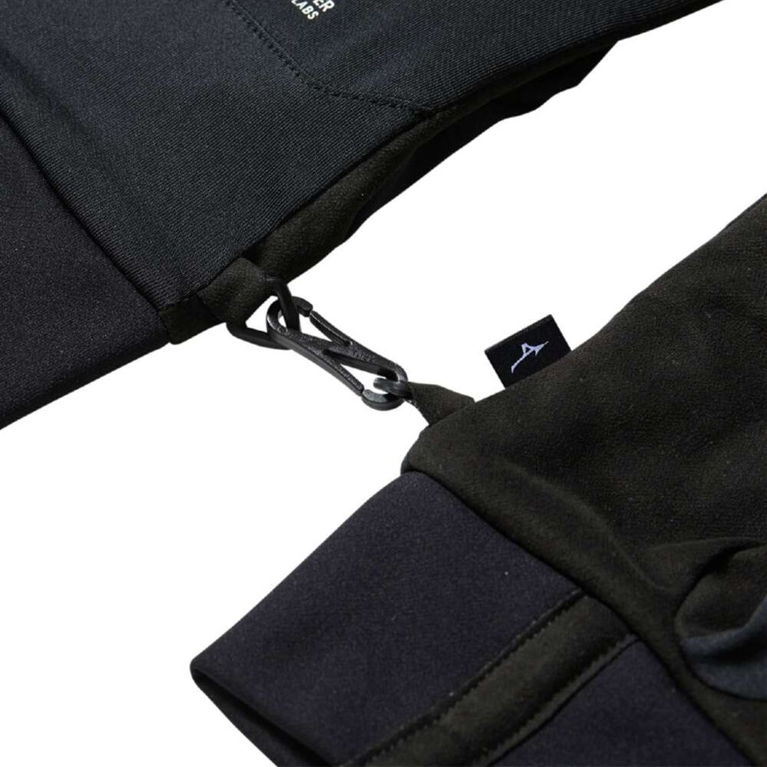 【吸湿発熱】WINDSTOPPER ブレスサーモグラブ(タッチパネル対応) ブラック S