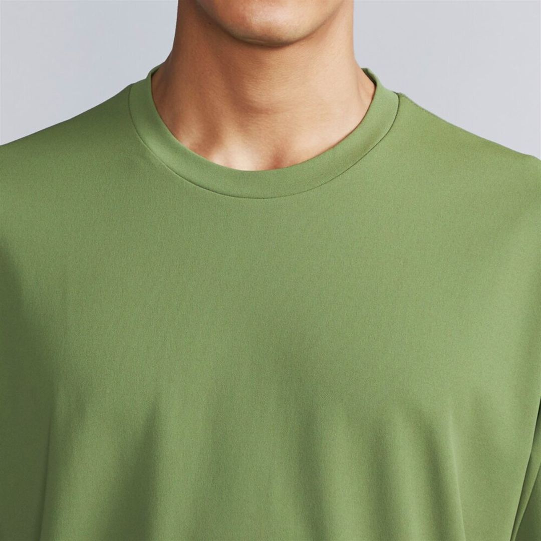 【ミズノ直営限定】アンチスウェット Tシャツ カーキ M