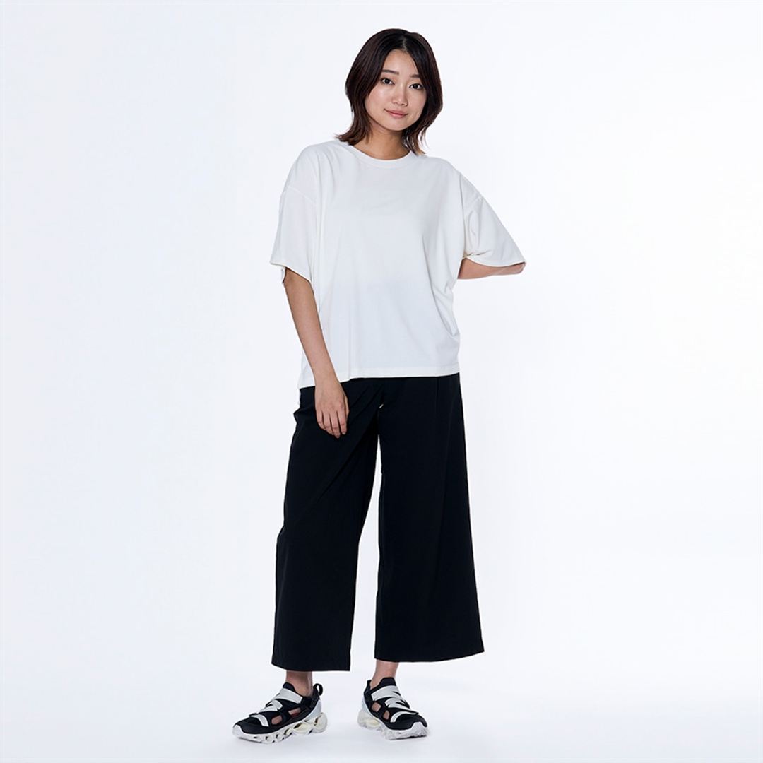 リサイクルポリエステル グラフィックTシャツ マシュマロホワイト S