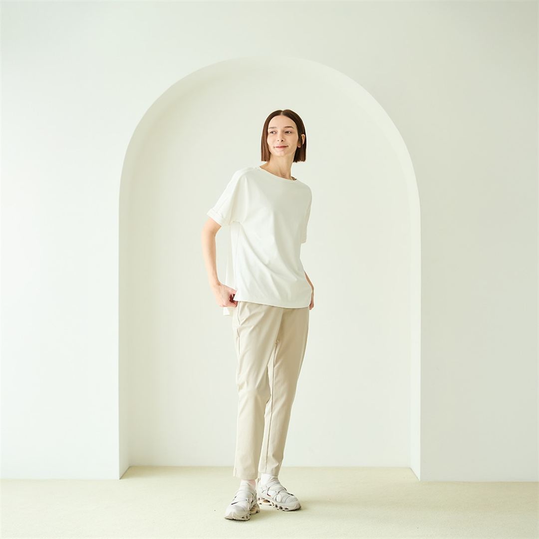 アンチスウェット Tシャツ マシュマロホワイト S