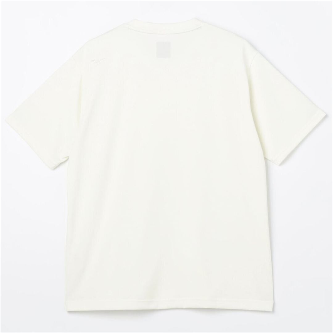 リサイクルポリエステルグラフィックTシャツ マシュマロホワイト M