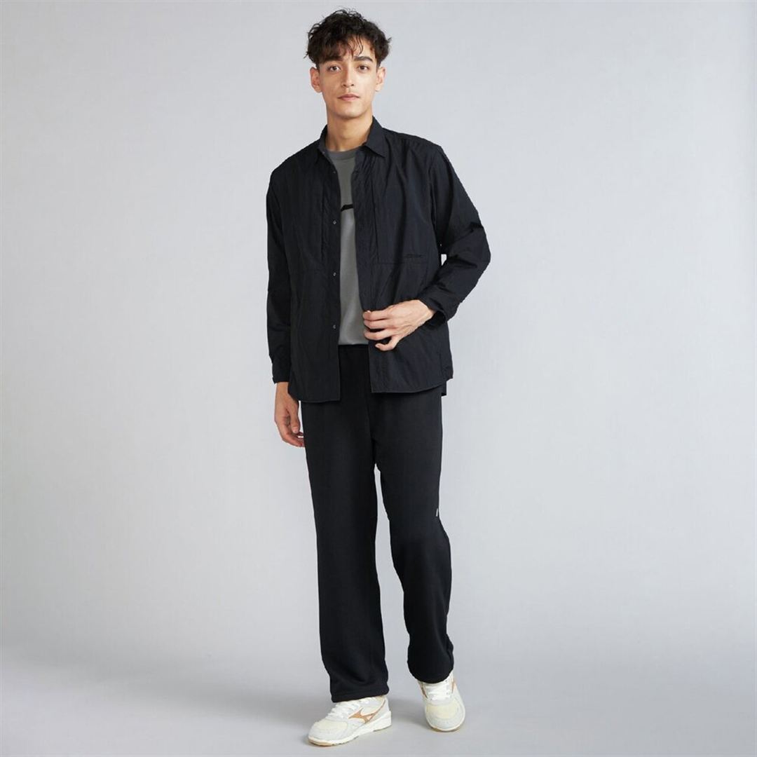 ウォーターリパレントフィールドシャツ ブラック XL