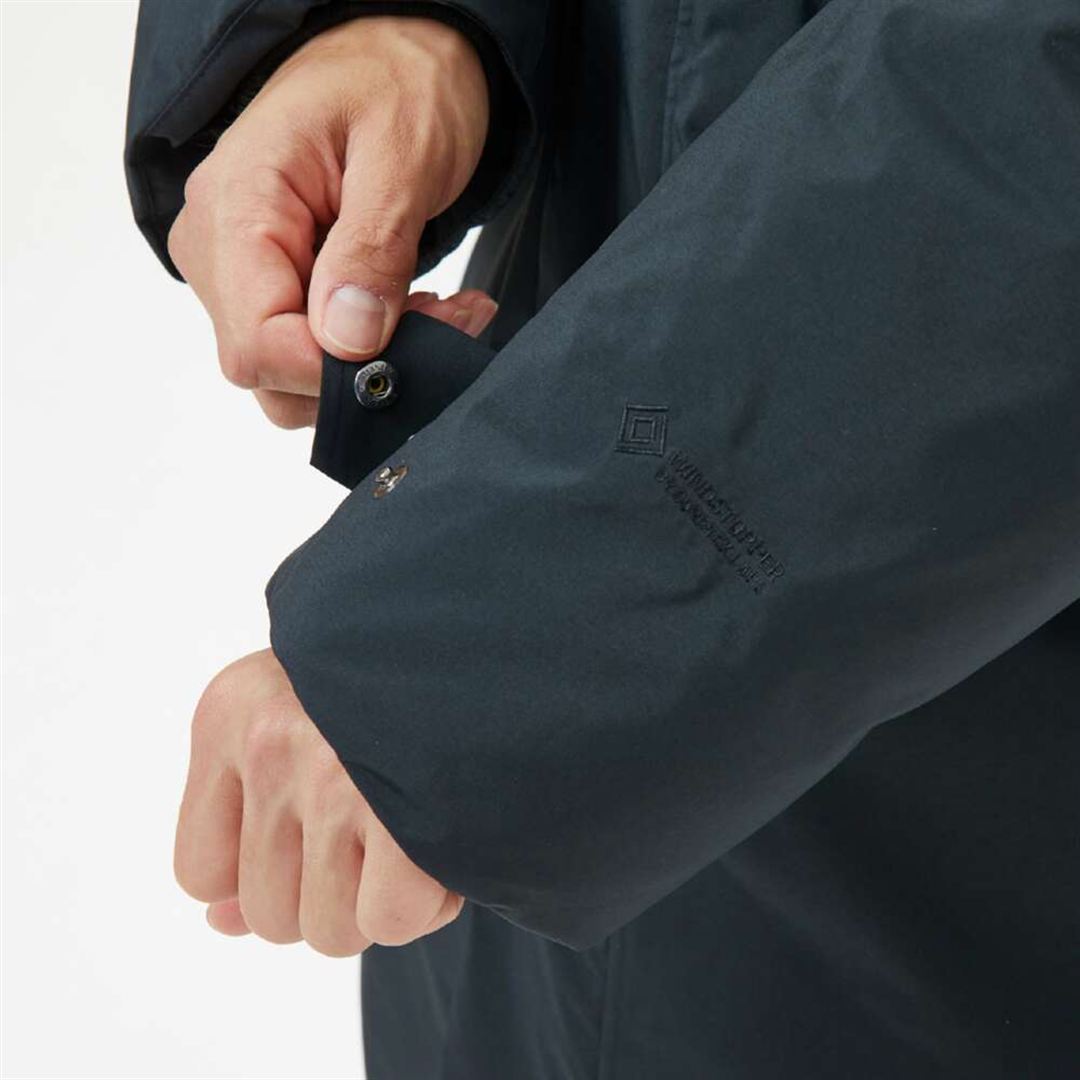 【吸湿発熱】WINDSTOPPER イエローナイフダウンジャケット ブラック M