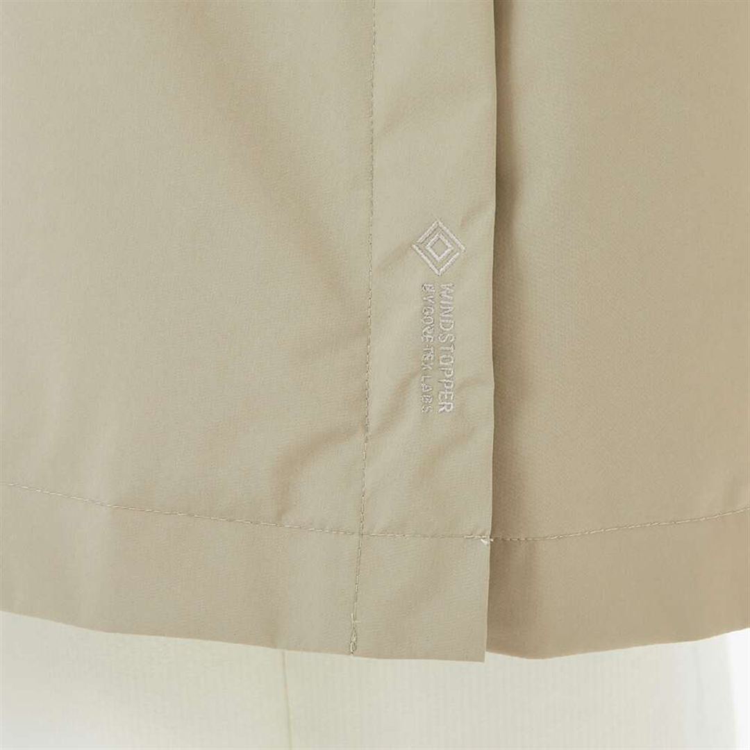 【ミズノ直営限定】GORE-TEX WINDSTOPPER コート モカベージュ M