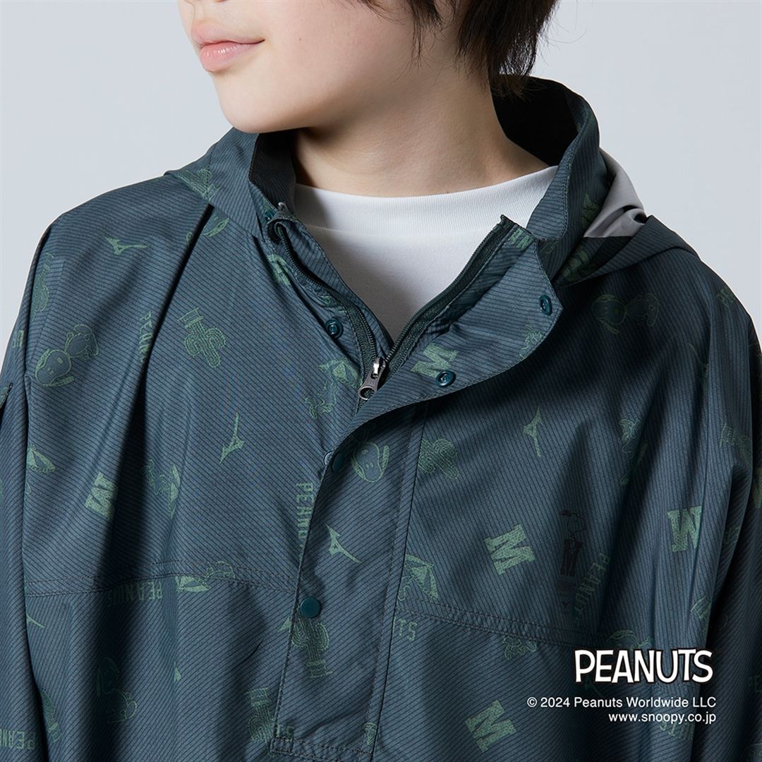 【PEANUTS】Compactウォーターリパレントコート オリーブ JF