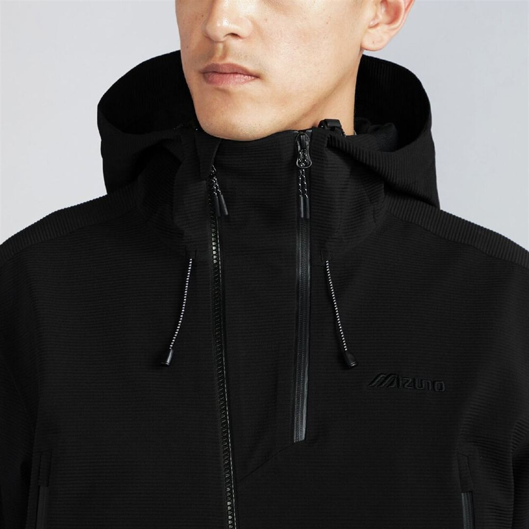 【耐水素材】BERGTECH サーマルメッシュジャケット ブラック 2XL