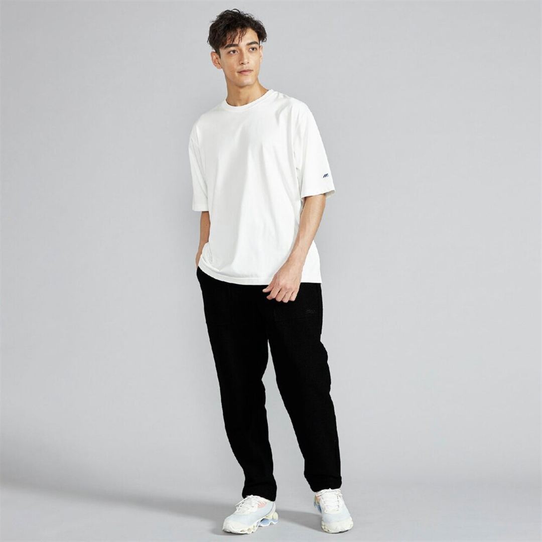 【吸湿発熱】ブレスサーモコンプレッションウールニットパンツ ブラック M